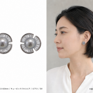 アコヤ真珠 ピアス 7.5-8.0mm A-205