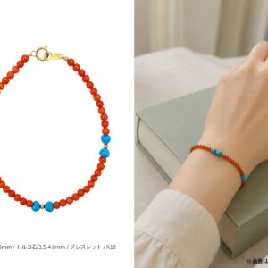 サンゴ ブレスレット 3.0-3.5mm S-195