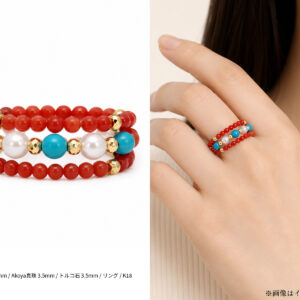 サンゴ リング 2.0-2.5mm S-507